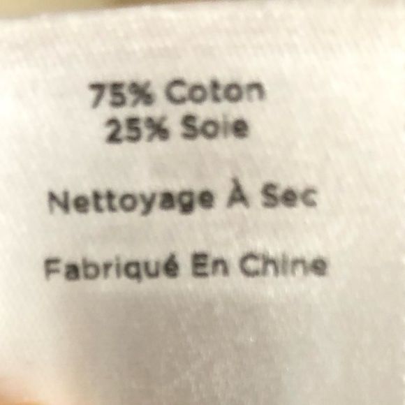 Talbots summer top sheer Poncho size M NWOT - Picture 6 of 6